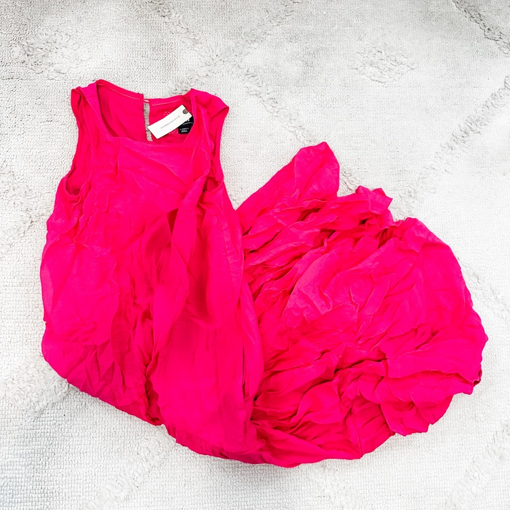 Anthropologie Fuchsia Sleeveless Dress